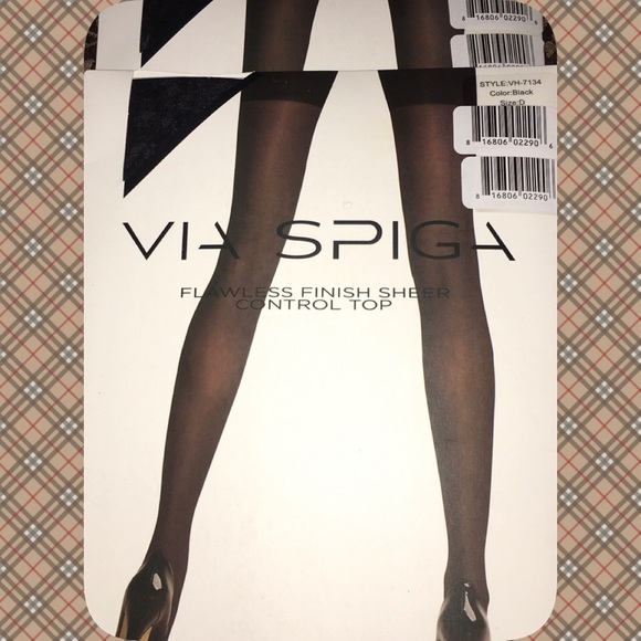 Black Pantyhose Sz 